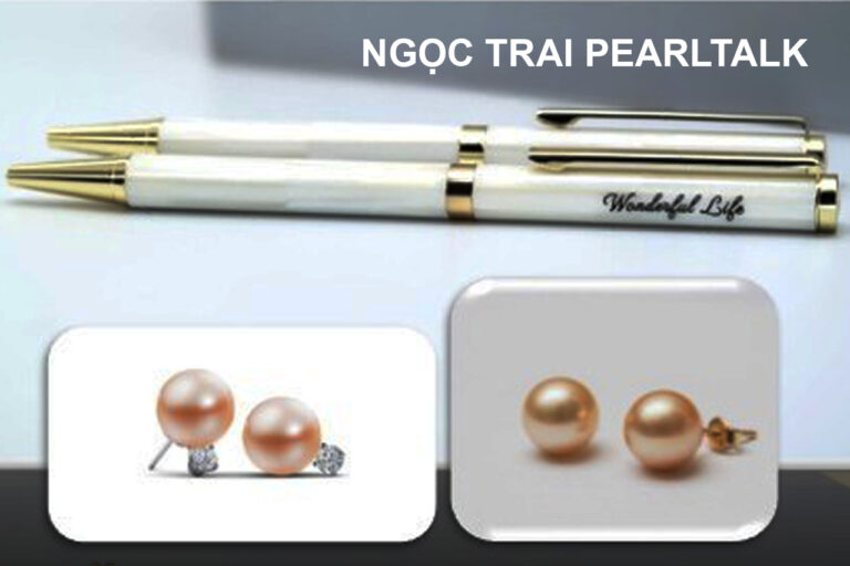 NGỌC TRAI PEARLTALK: BÚT TẶNG HOA TAI THẦN THÁI TUYỆT ĐỈNH
